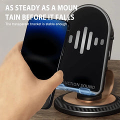 2 in 1 Wireless Induction Speaker with Phone Stand