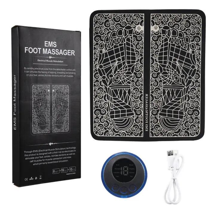 Electric EMS Foot Massager with FREE Mini Neck Massager