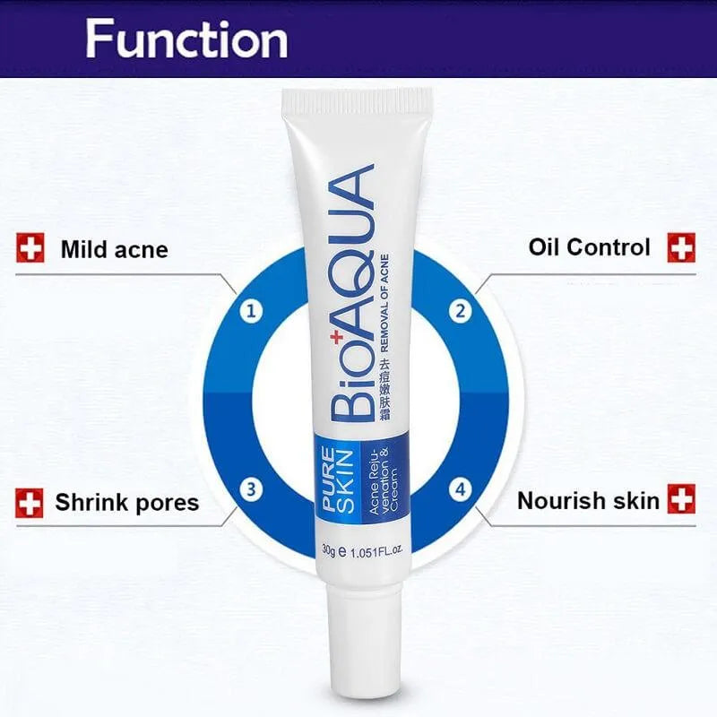 BIOAQUA- Acne Removal Pure Skin Cream - 30g