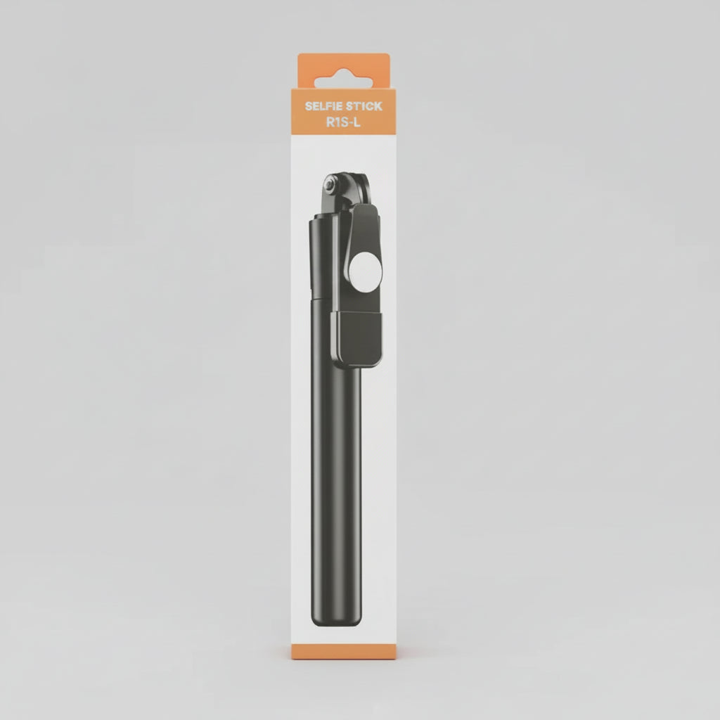 4-in-1 R1S-L Selfie Stick with Bluetooth Remote & Tripod Stand