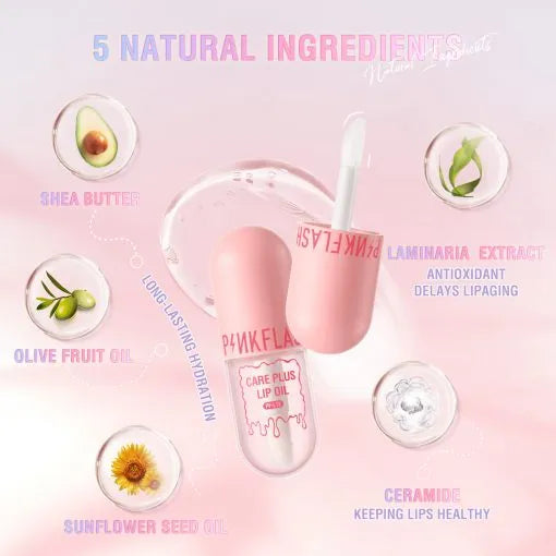 Pink Flash Care Plus Lip Oil Each