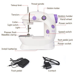 Mini Sewing Machine For Home Tailoring