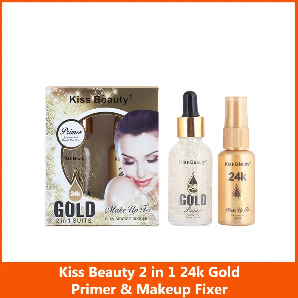 Kiss Beauty 24K Gold 2-in-1 Primer and Fixer