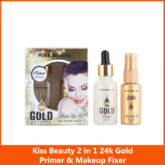 Kiss Beauty 24K Gold 2-in-1 Primer and Fixer