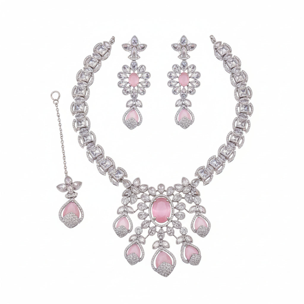 Royal AD ZARCON Necklace