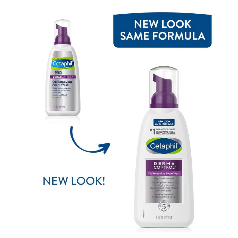 Cetaphil Derma Control Oil Control Face Wash,236ml