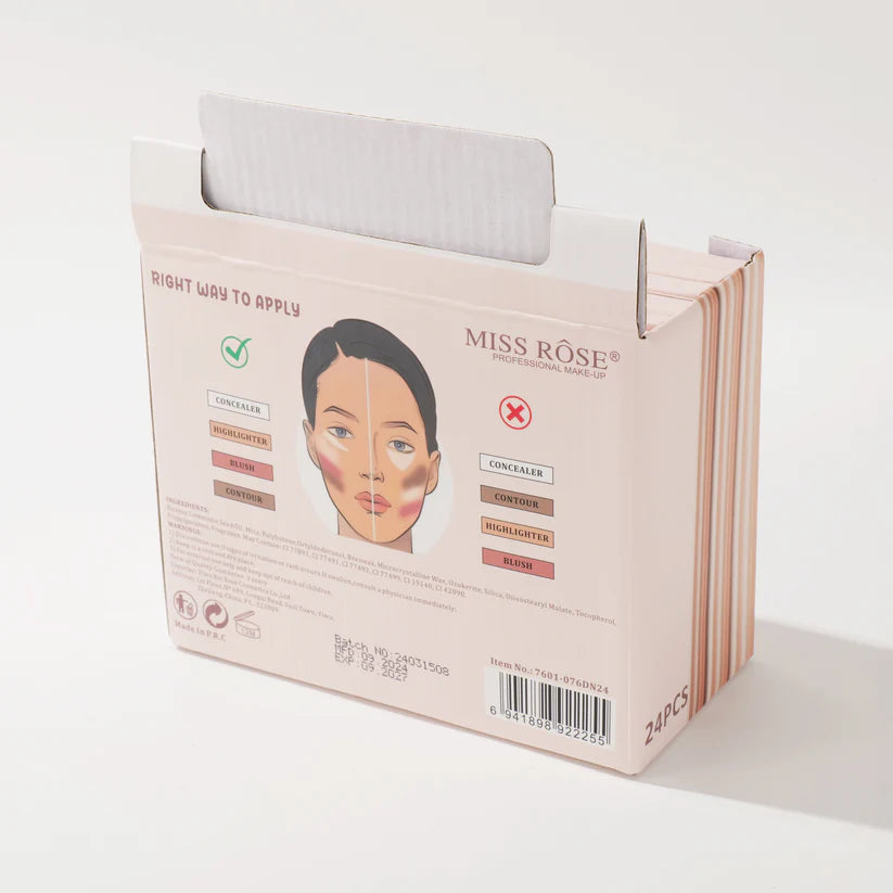 Miss Rose All-Round Conceal Palette - 5 Colors