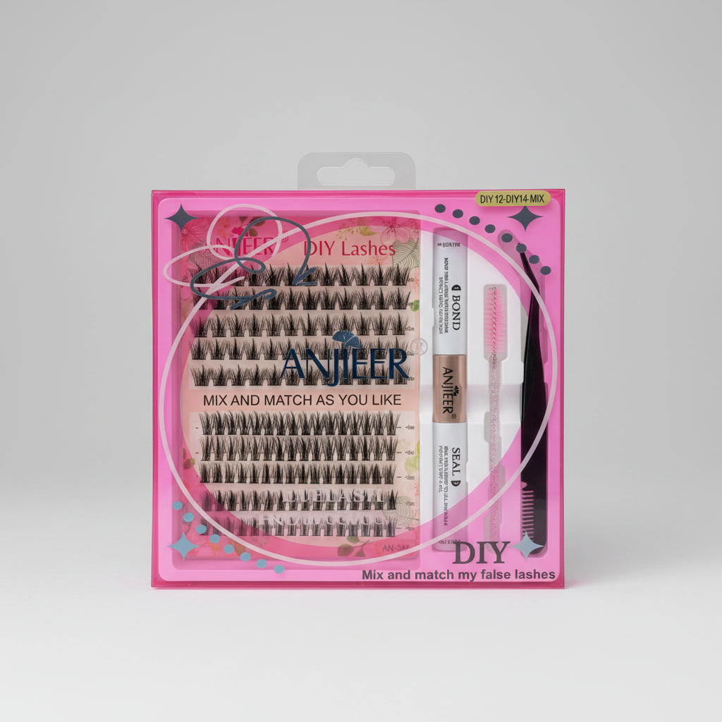 Anjieer DIY Eyelash Extension Kit