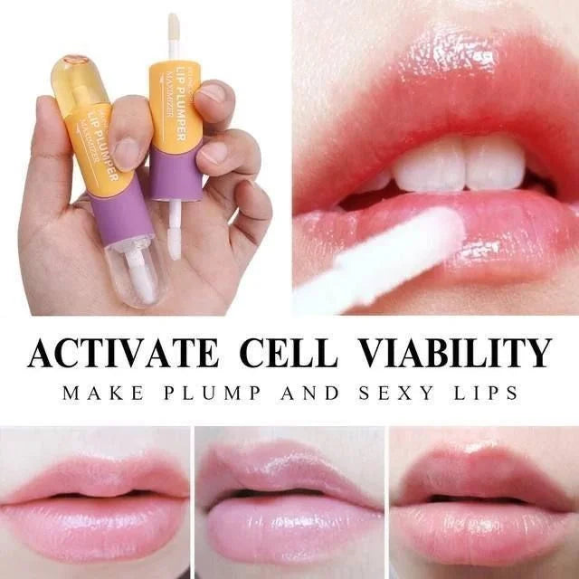 Color Castle 2-in-1 Lip Plumper Gloss