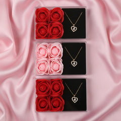 Necklace Rose Gift Box for your Beloved Ones