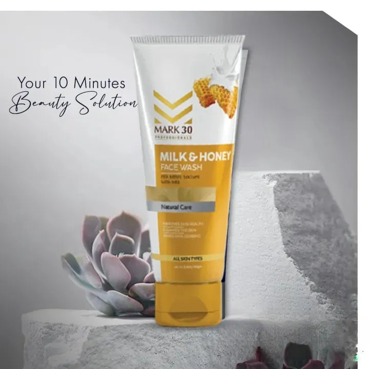 MARK-30 Milk & Honey Face Wash - Light and bright skin 100g