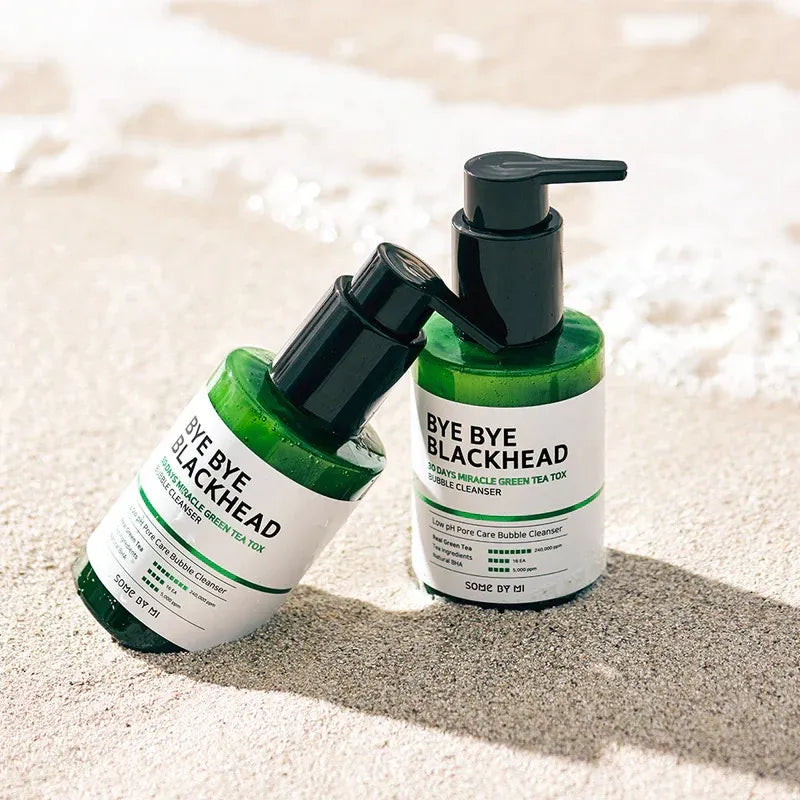 Some By Mi Bye Bye Blackhead 30 Days Miracle Green Tea Tox Bubble Cleanser – 120g