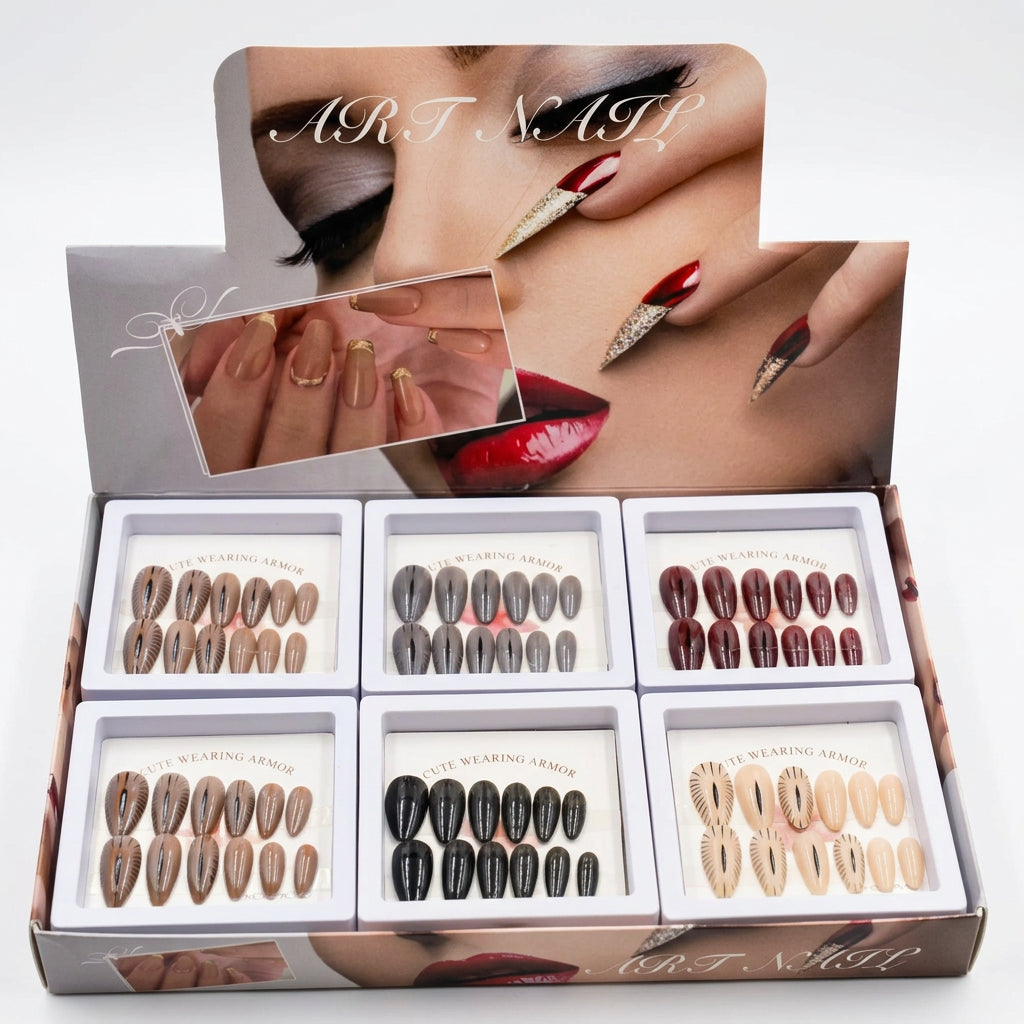 Cat's Eye Press-On Gel Nails
