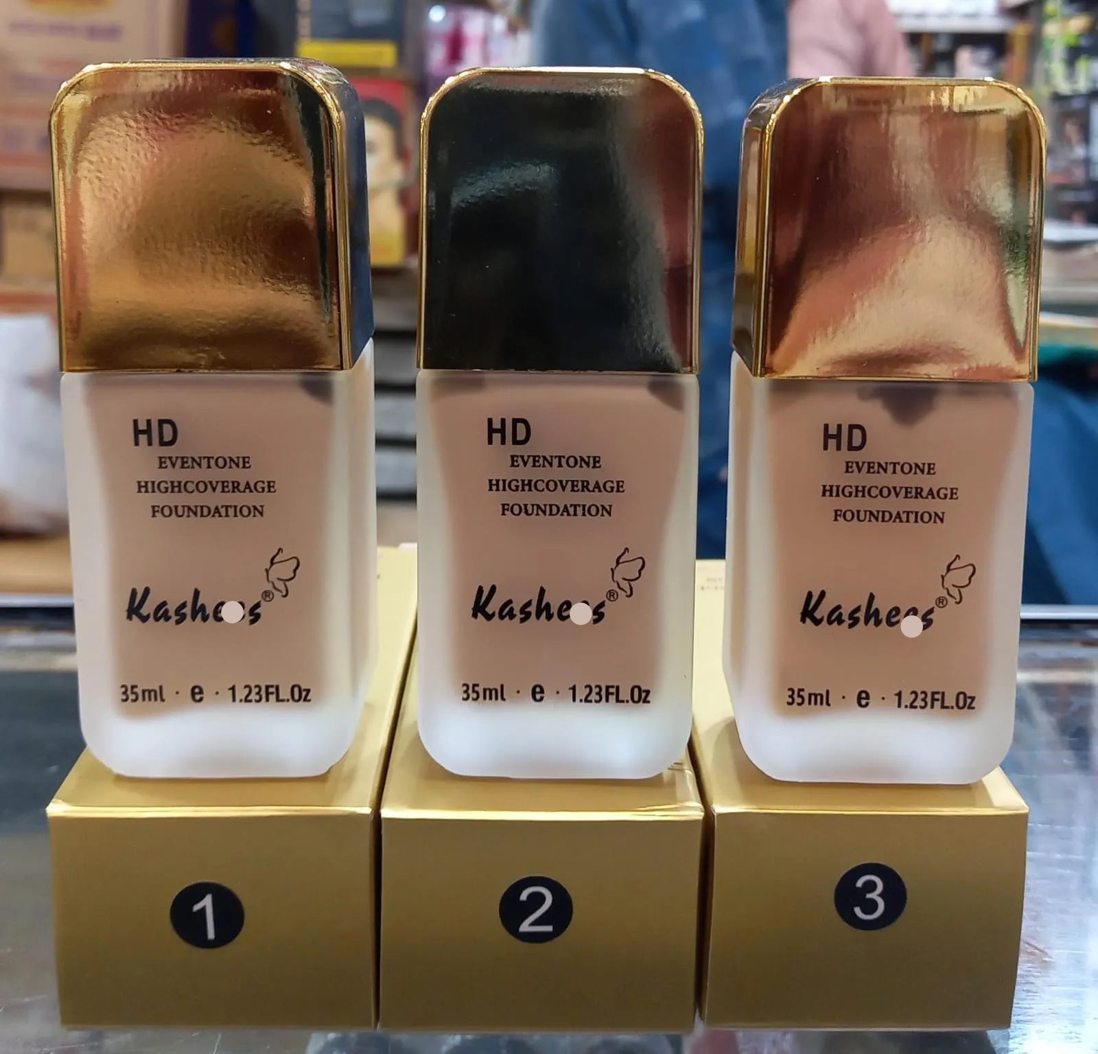 Kasheees Eventone Highcoverage Foundation - 35ml