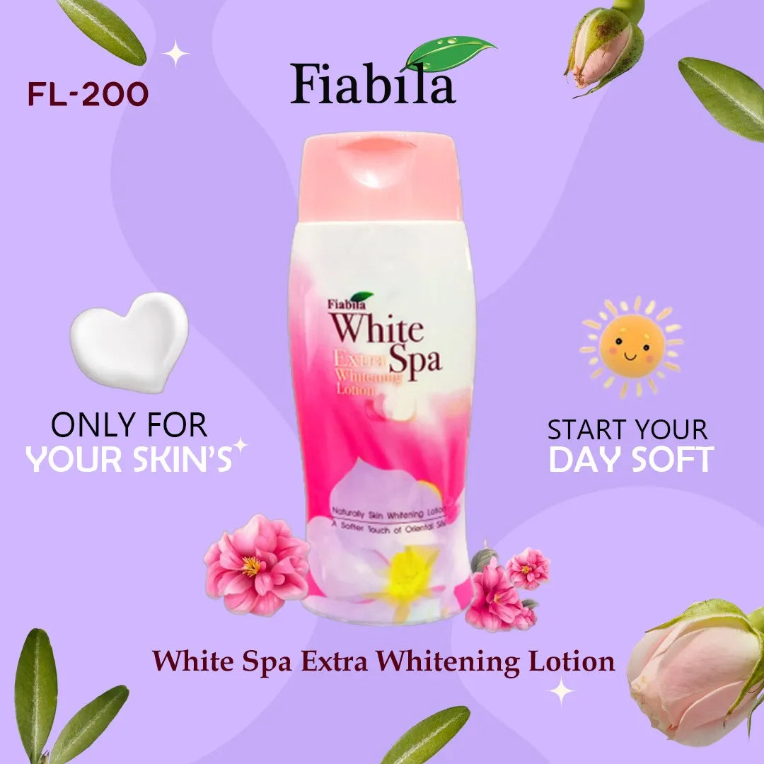 Fiabila White Spa Extra Whitening Lotion - 200ml
