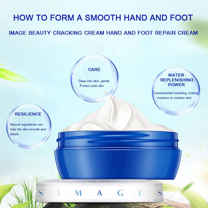 IMAGES Chinese Traditional Anti-drying Oil Glycerin Moisturizing Hand Feet Cream - 58gm
