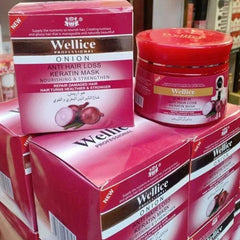 Wellice Onion Anti Hair Loss Hair Mask 100% Original