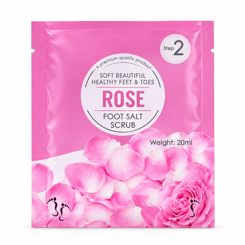 Rose 4-Step Foot Spa & Pedicure Kit