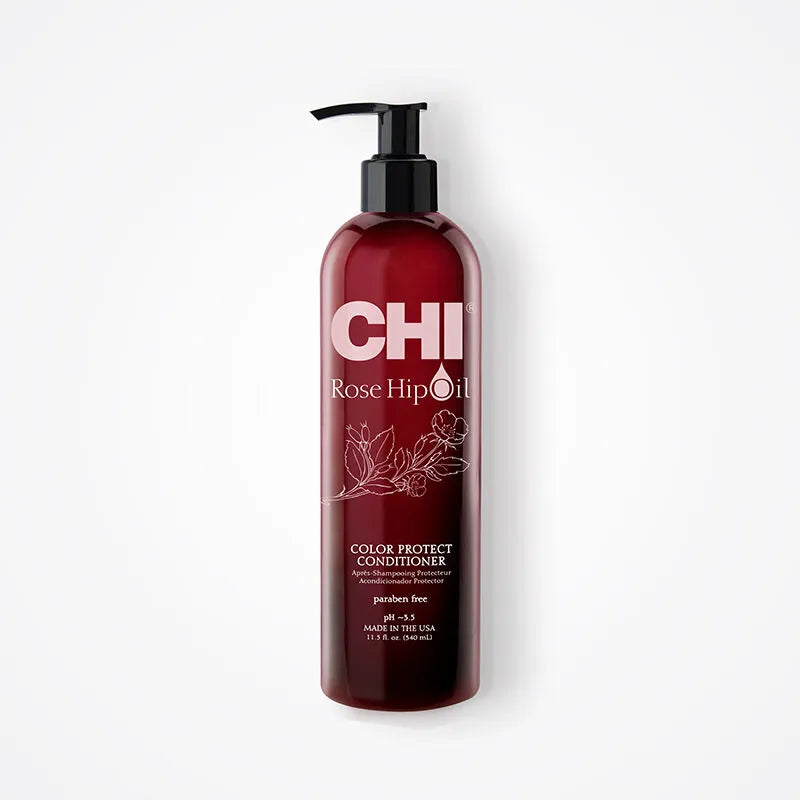 CHI Rosehip Oil Protecting Conditioner, Sulfate & Paraben Free, For Color-Treated Hair -  340ml