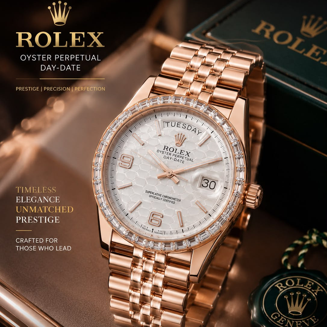 Rolex Land-Dweller Style Watch - With Box
