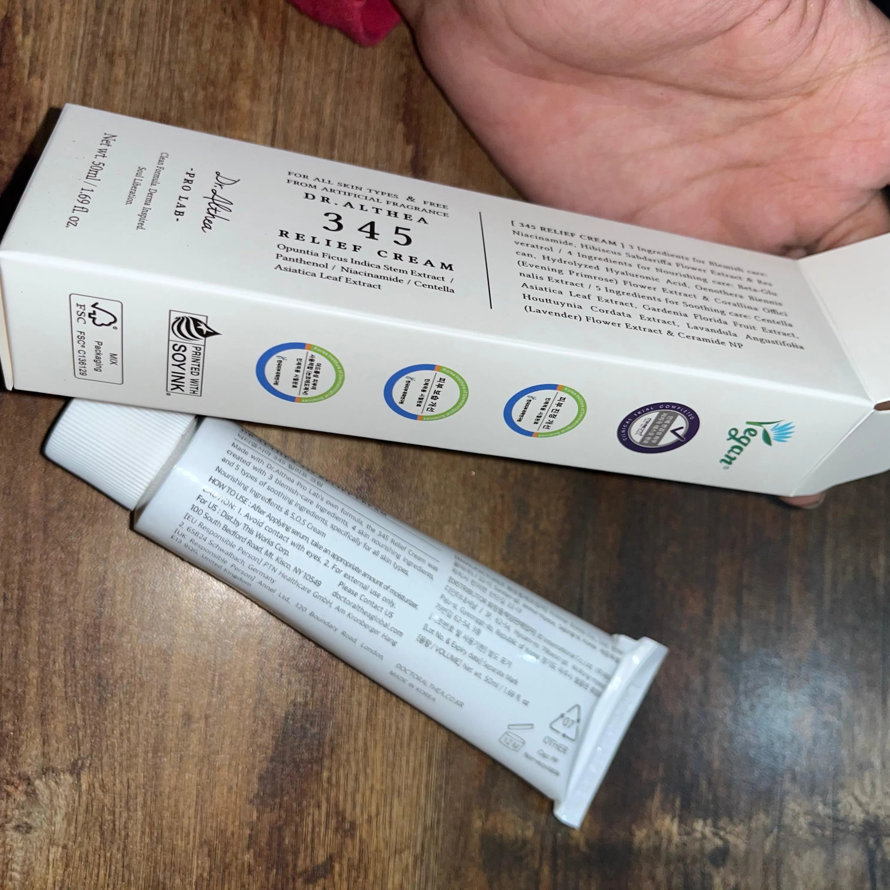 Original - Dr Althea - 345 Cream relief Cream For All Skin Type - 50ml