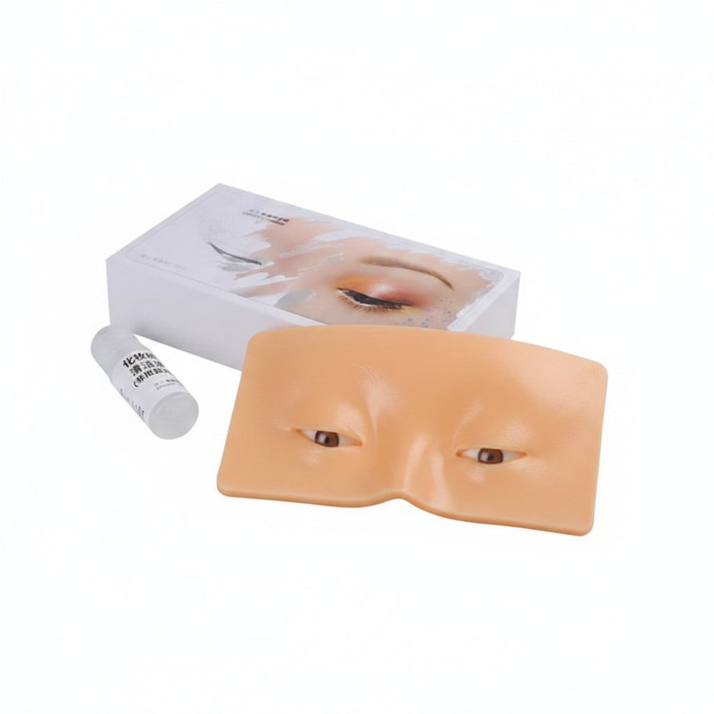 Reusable Silicone Eye Makeup Practice Board - 1pc