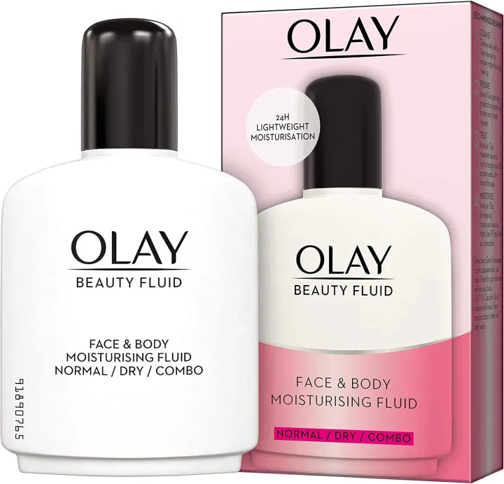 Olay Beauty Fluid Moisturiser | Face & Body Hydrating