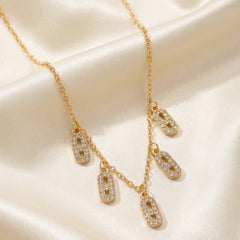 Stainless Steel chain choker necklace