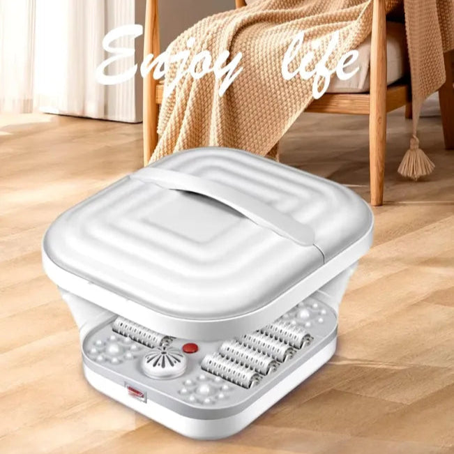 Portable Thermostatic Foot Massage Tub Foldable