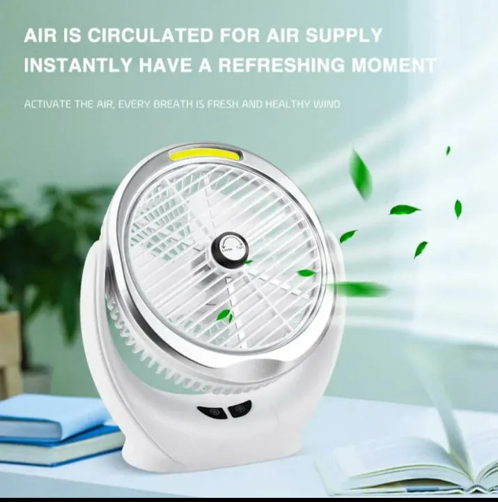 Dekstop Fan with Cob Light /Desk Fan