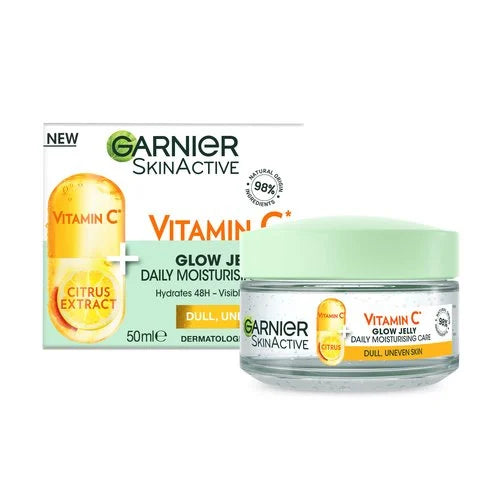 Garnier Skin Active Vitamin C Brightening Glow Jelly Moisturizer – 50 ml