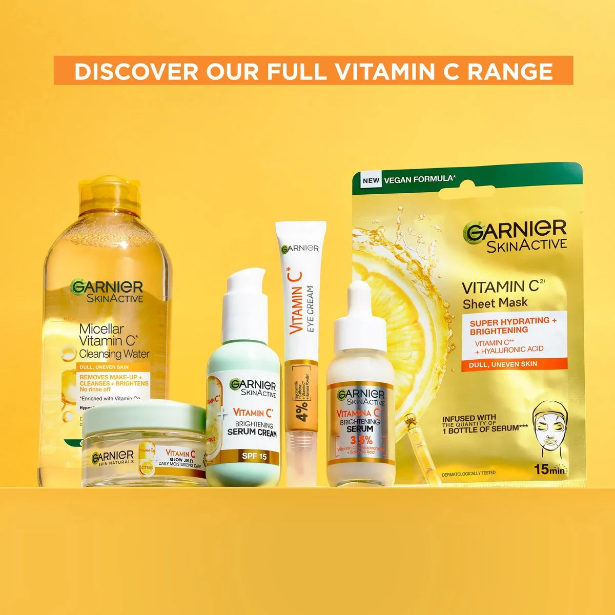 Garnier Skin Active Vitamin C Brightening Glow Jelly Moisturizer – 50 ml