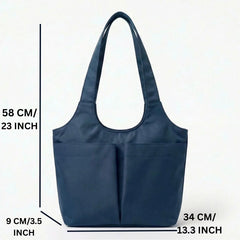 Casual Waterproof Nylon Shoulder Bag - Each