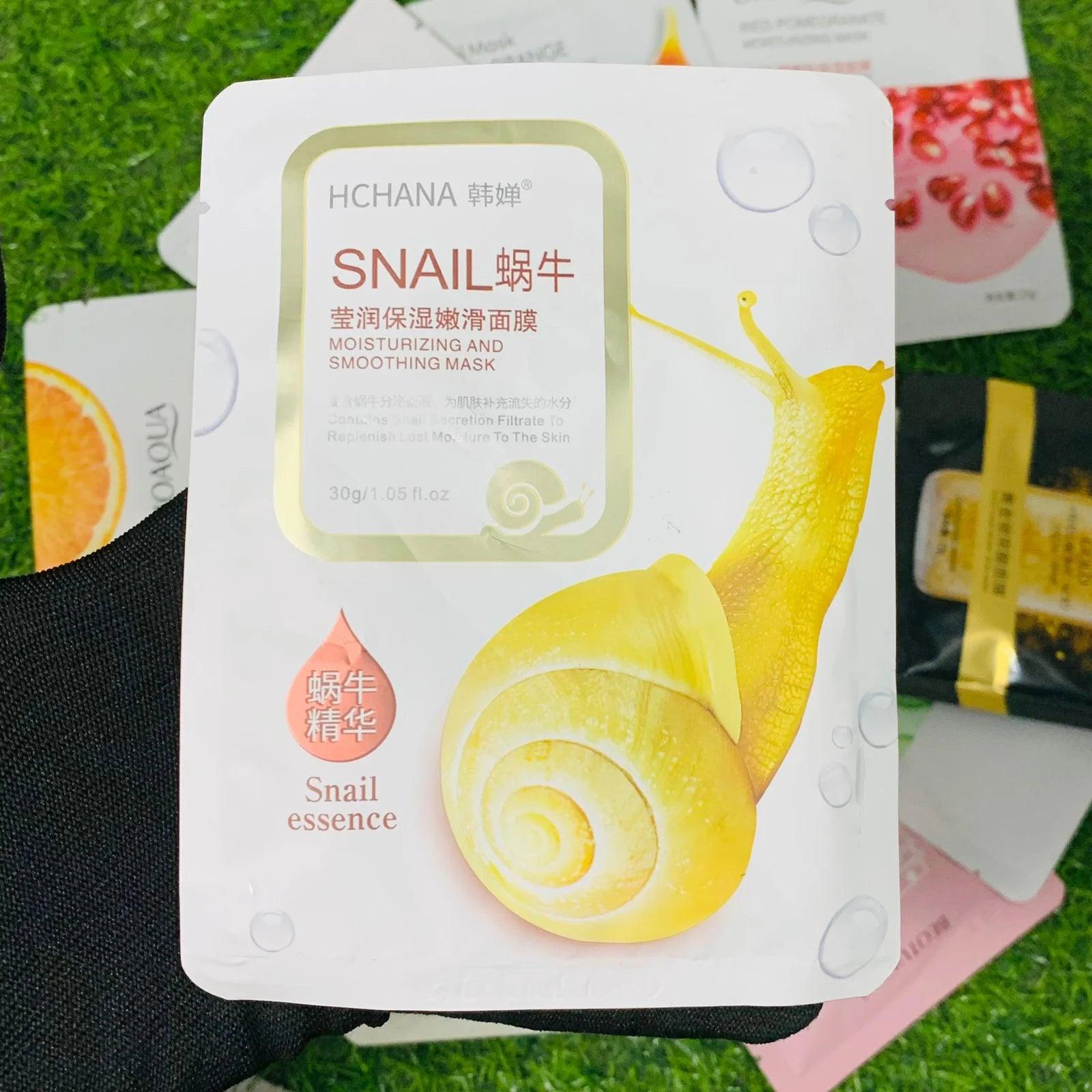 10 PACK 🔥 Moisturizing Face Sheet Mask ( Imported ) ( LIMITED STOCK 🚨)