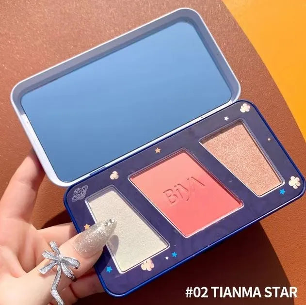 Biya Korean Highlighter & Blush Palette