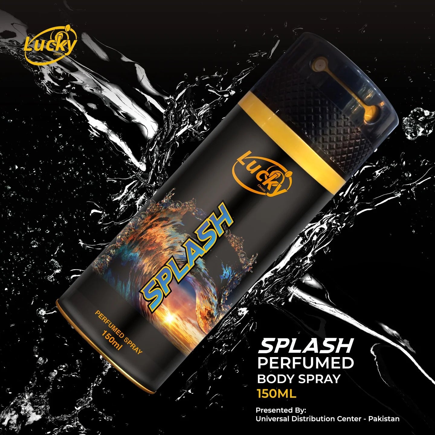 Lucky's Splash Body Spray - 150ml