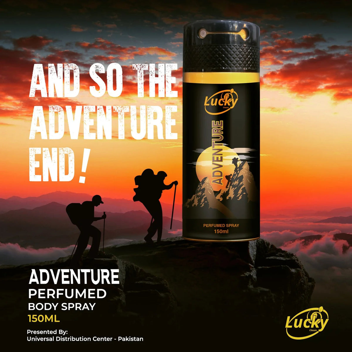 Lucky's Adventure Body Spray - 150ml