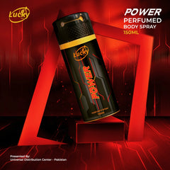 Lucky's New Black Series Body Spray (Power) - 150ml