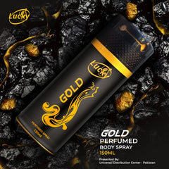 Lucky's Gold Body Spray - 150ml