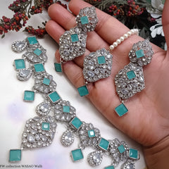 Antique Necklace Set - Stone Work