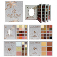 Coco Urban Eyeshadow Palette -  4 In One Book Style Makeup Kit
