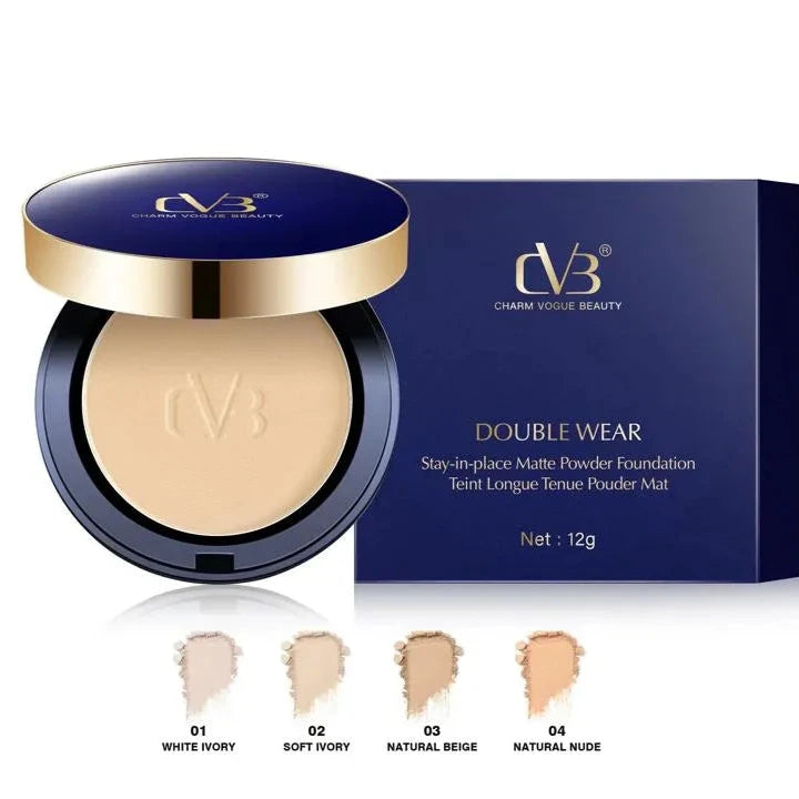 CVB Double Wear matte face powder _12g