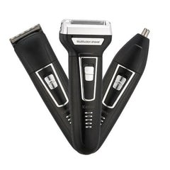 3 In 1 KEMEI KM-6332 Rechargeable Electric Shaver & Trimmer
