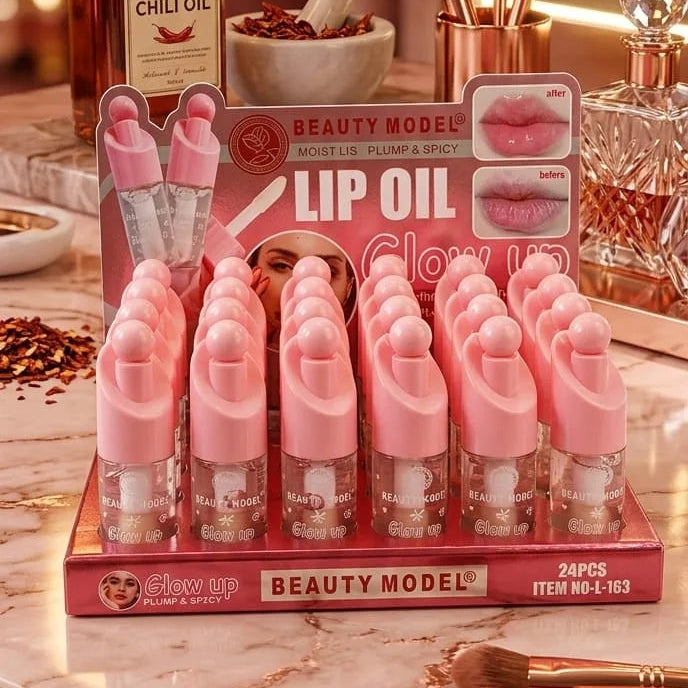 Beauty Model Glow up lip plum & spicy Lip oil