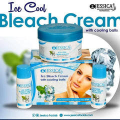 2 in 1 Jessica Ice Cool Bleach Cream 500ml