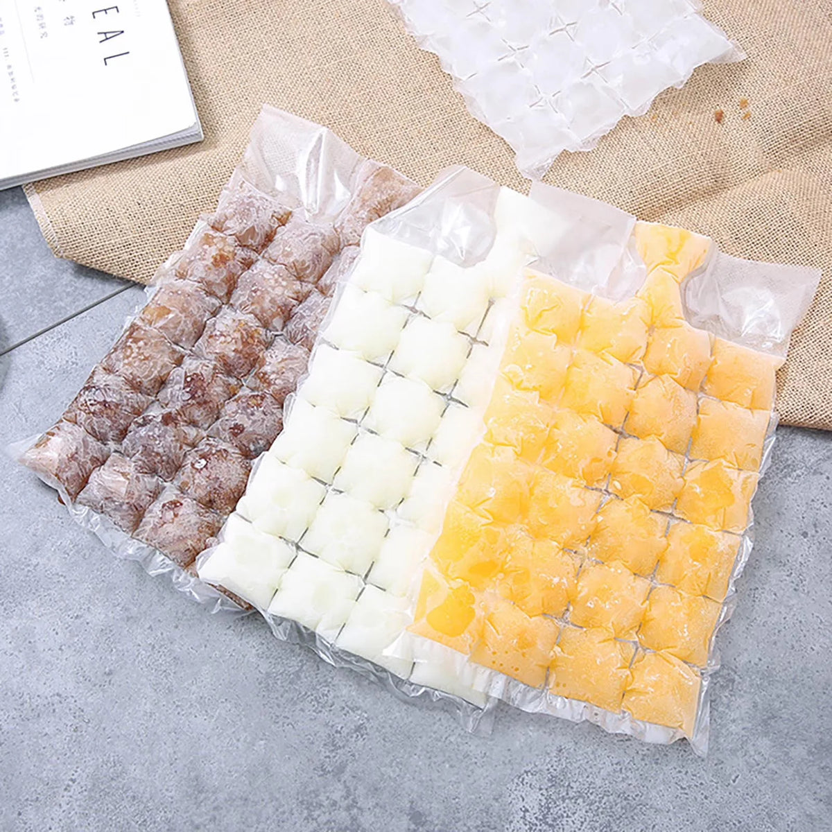 Disposable Ice Cube Bags Pack of 10