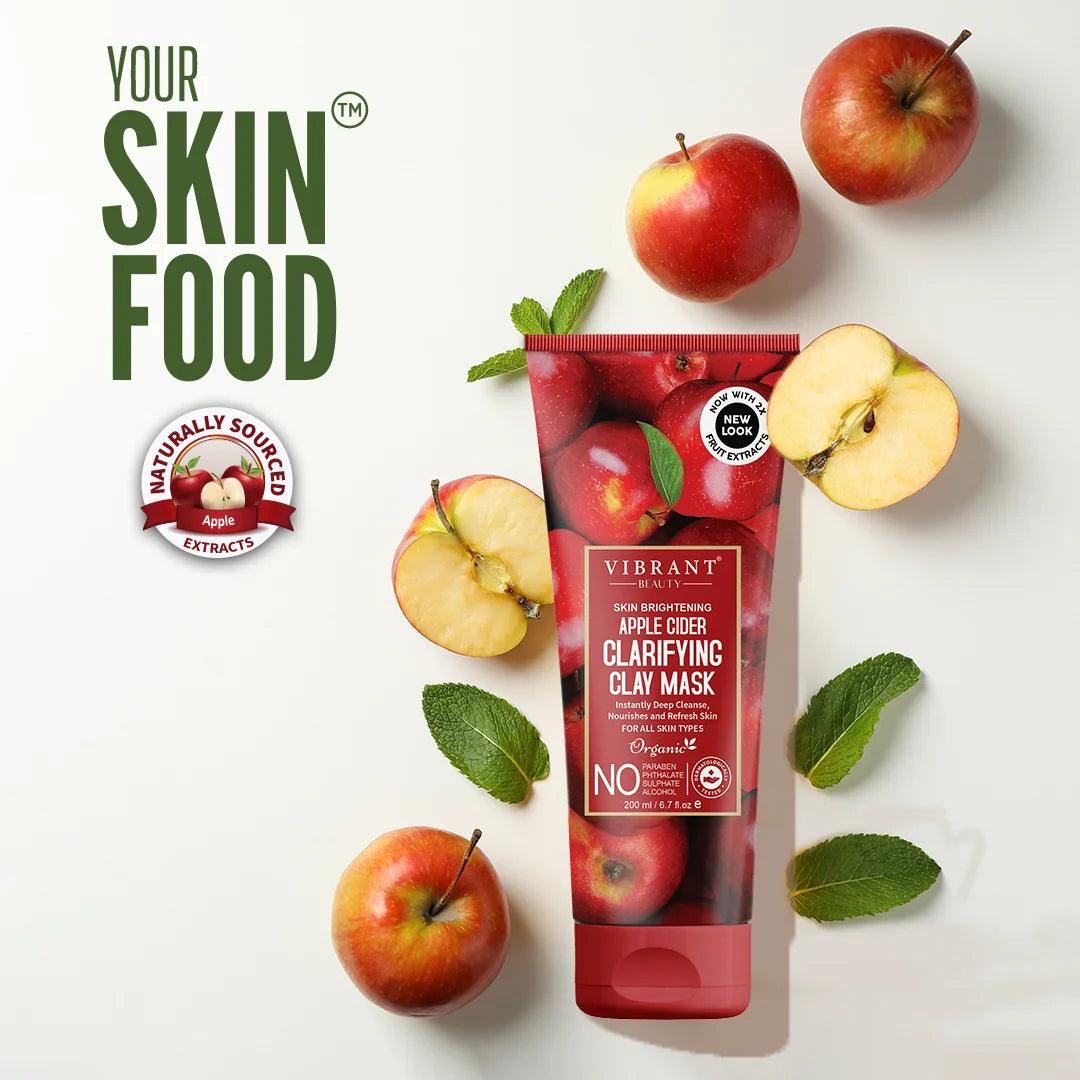 Vibrant Beauty Apple Clarifying Mud Face Mask