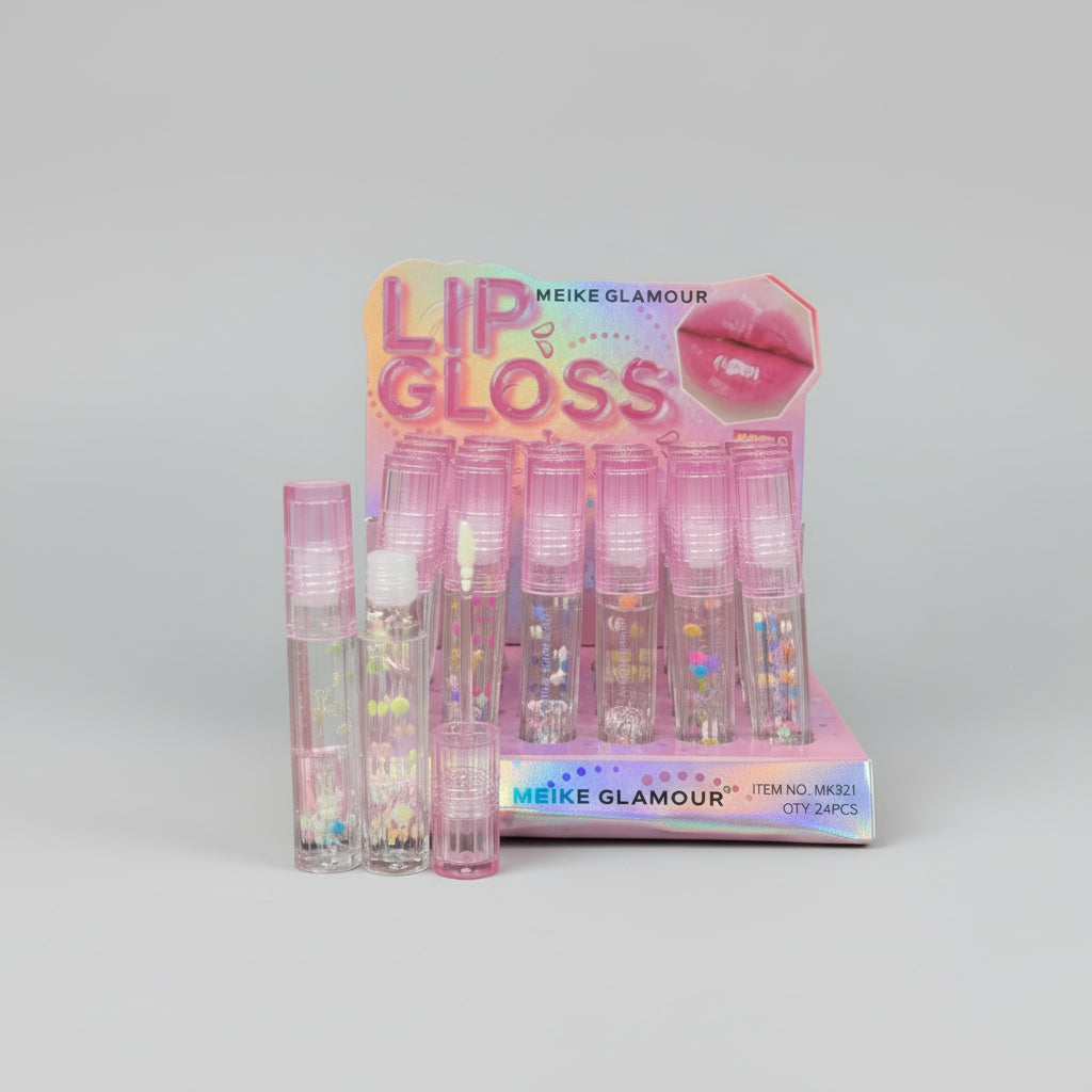 MEIKE GLAMOUR Transparent Lipgloss - Each
