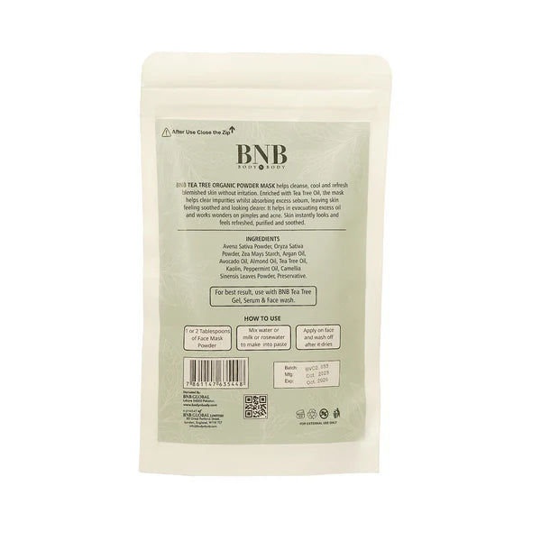 BNB Tea Tree Acne Mask - 120gm
