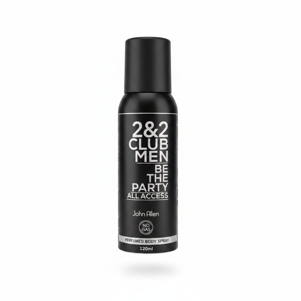 John Allen 2&2 Club Men Be The Party All Success Perfumed Body Spray – 120ml